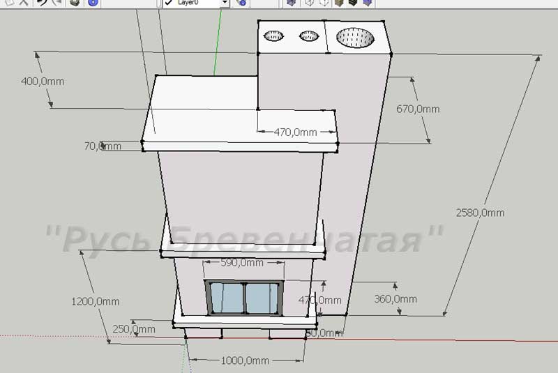 По сути авторский проект камина с облицовкой из талькохлорита и керамическим дымоходом По сути авторский проект камина с облицовкой из талькохлорита и керамическим дымоходом